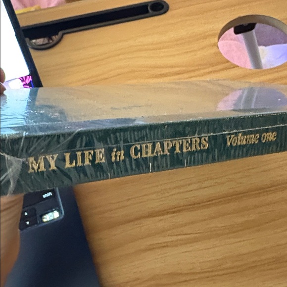 My Life in Chapters Fabric Covered Guided 10 Year Journal Notebook - Picture 8 of 8